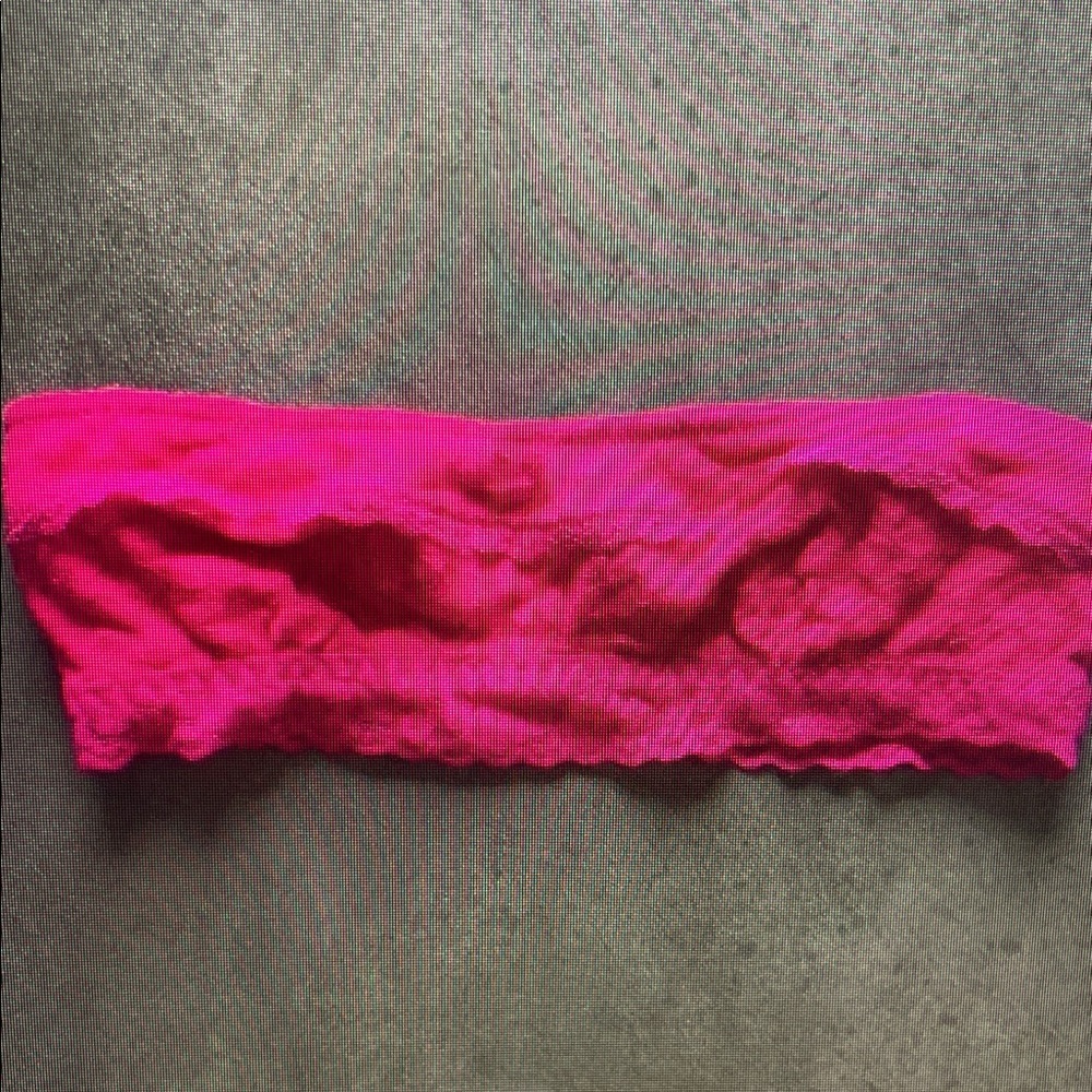 Vibrant Pink Bandeau Top